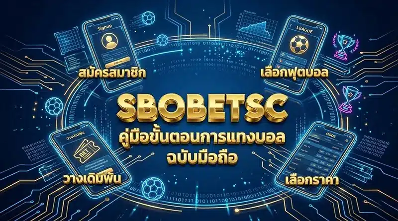 ขั้นตอนแทงบอลโลก 2026 บน SBOBET สำหรับมือใหม่
