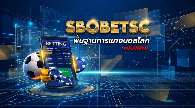 แทงบอลโลก 2026 กับ SBOBET คู่มือและเทคนิคสำหรับมือใหม่