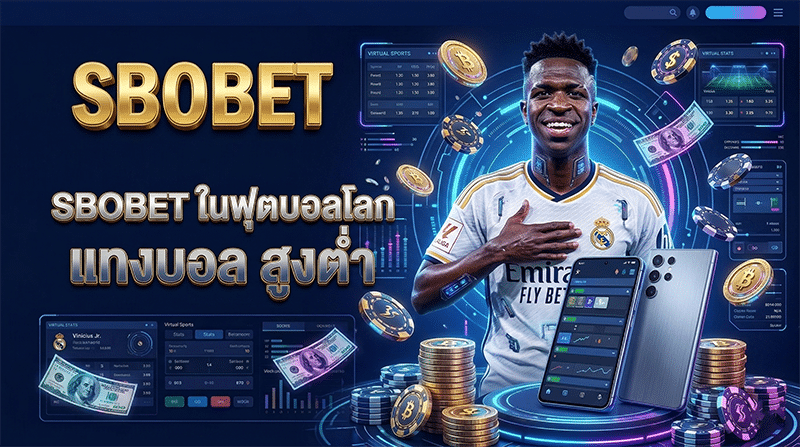 แทงบอลสูงต่ำ SBOBET ในฟุตบอลโลก 2026 เทคนิคเจาะตลาด O/U อย่างเดียว